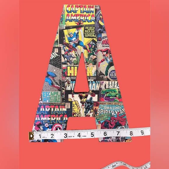 Marvel Comic Book 'A' with Avengers Characters - Picture 5 of 6